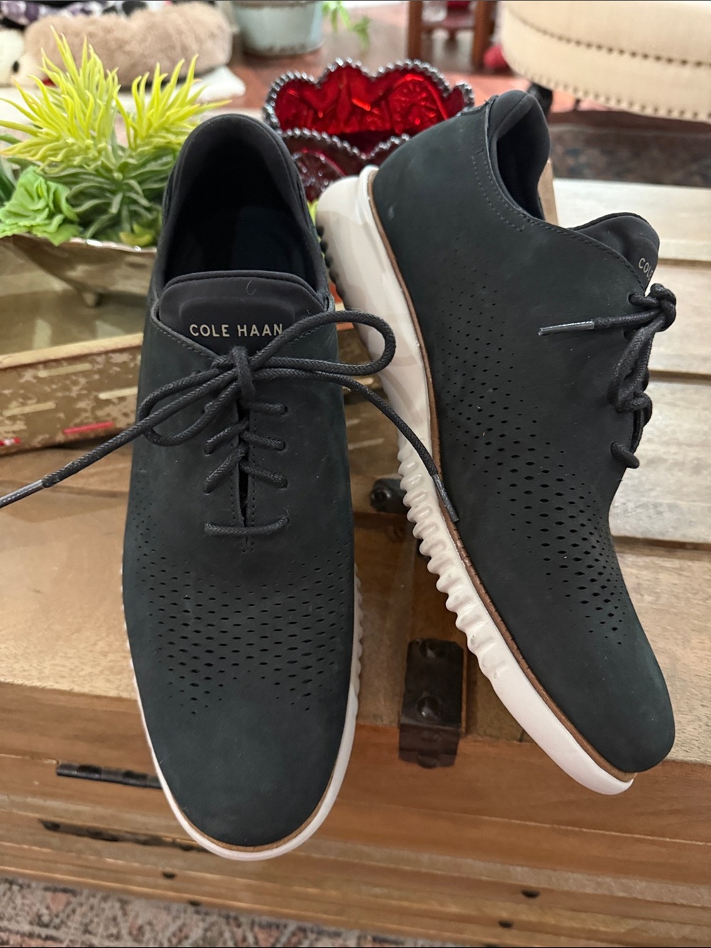 Men's 2.ZERØGRAND Laser Wingtip Oxfords